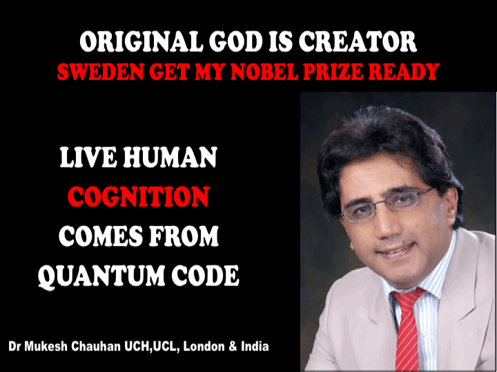 Quantum Code gives live human cognition