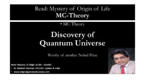 Scientific discovery of Quantum Universe