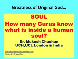 Soul evlusive to Gurus
