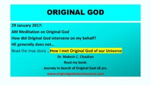 Original God the meeting