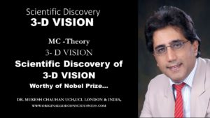 Scientific discovery of 3-D vision