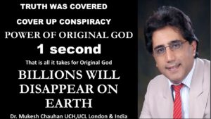 Original God's Power - billions will disappear from Earth in 1 second