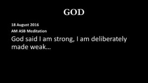God exposes religious spiritual corruption 