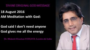 God gives me all the energy