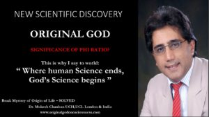 Phi Ratio - where human science ends, God's science begins