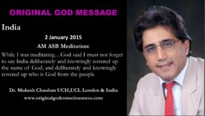 God says India has covered up name of God