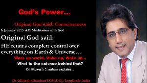 Original God retains complete control on Earth & Universe