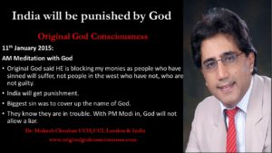 God says HE will not allow PM Modi who is a liar