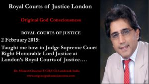 Royal Courts of Justice - in defeat, I was learning something more precious