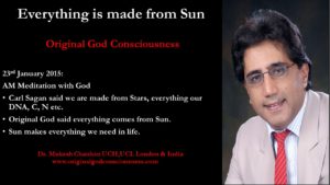Everything is made from Sun