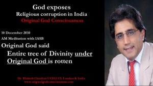 Original God says entire divinity is rotten