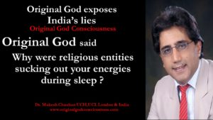 Sucking out energies during sleep