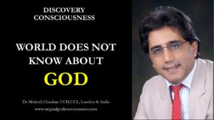 World does not know about God