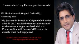 I remembered my Parents precious words