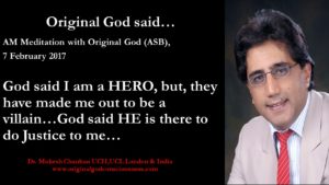 God said I am a hero & I am made out to be a villain