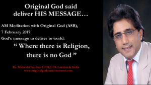 Where there is religion there is no God