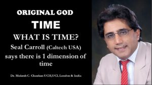 Time - Sean Carroll thinks Time has 1 dimension