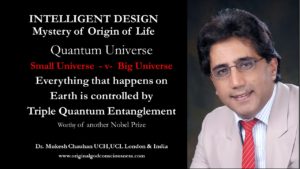 Earth is controlled by Triple Quantum Entanglement