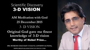 3-D vision - scientific discovery