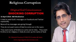 Shocking religious corruption in India