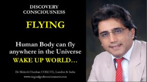 Human body can fly anywhere in Universe