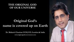 Original God''s name is covered up on Earth