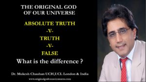 Absolute Truth v Truth v  False 