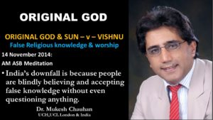 India's downfall is because they blindly accept false knowledge