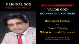 Holographic Universe and thinking