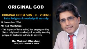 False worship is why India is in darkness & poverty