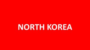 North Korea - be warned