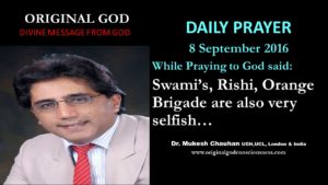God exposes truth about India's Swamis Rishi Orange brigade