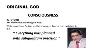 Creator had planned Universe with sub-quantum precision