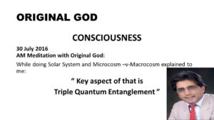 Triple Quantum Entanglement