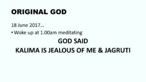 Jealousy of Kalima is exposed by God