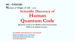 Human Quantum Code discovery