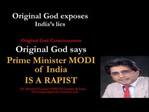 Mind of God - PM Modi is a rapist