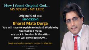 Bharat Mata Durga explain to world why you made me beg for monies