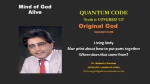 Mind of God - Blue Print of human body