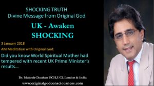 Mind of God - UK election tempered by spiritual Mother
