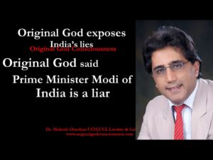 Mind of God - God says PM Modi is a liar