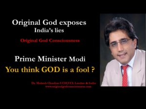 PM Modi - You think God is a fool