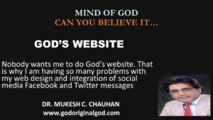 Nobody wanted God's website