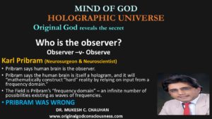 Pribram said brain is hologram