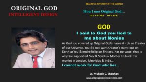 I cannot work for God who lies to me