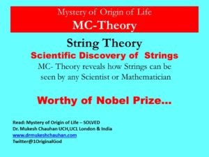 String Theory - I went mad at God