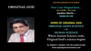Original God Science -v-Human Science