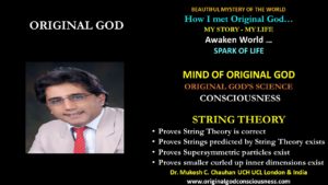 Consciousness gives proof in support of String Theory