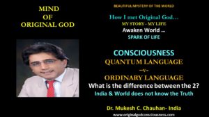 Quantum Language verses Ordinary Language 