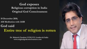 God says entire religion tree is rotten 